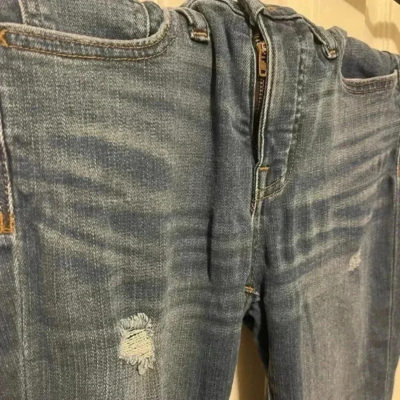 Madewell roadtripper midrise distressed jeans petite 26 - Picture 7 of 7